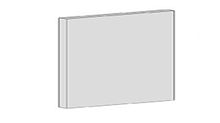 Dagkantbekleding - Vlakke dagkanten