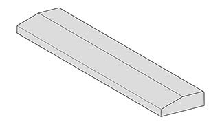 Dorpels - Schuine dorpels met dam