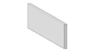 Gevelplinten - Ongeïsoleerde gevelplinten